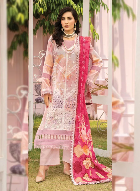 Gianna Johra – Blush Pink Embellished 3 Piece